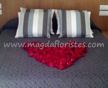 Magda Floristas decoración de habitación romántica 